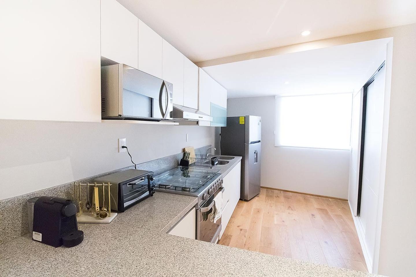 Apartamentos La Condesa Kota Meksiko Bagian luar foto