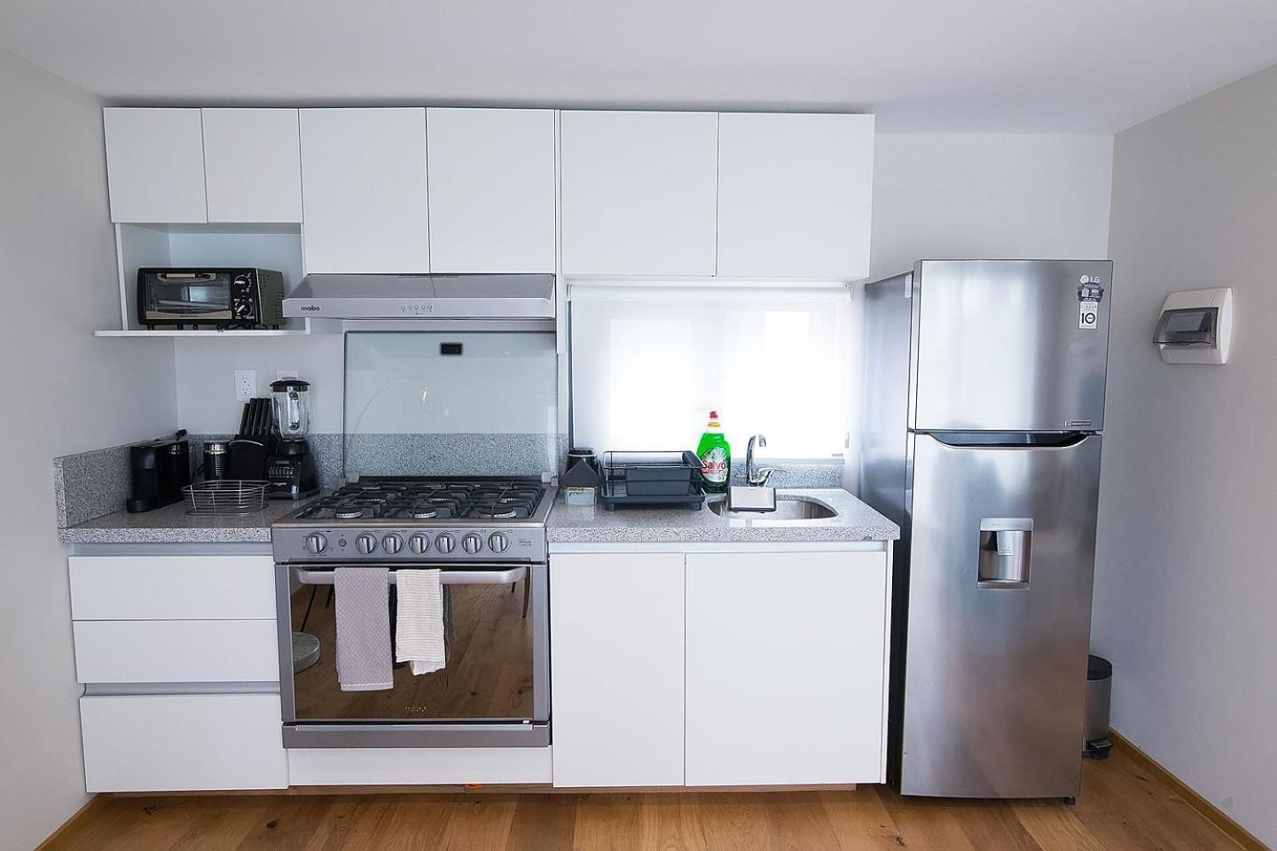 Apartamentos La Condesa Kota Meksiko Bagian luar foto