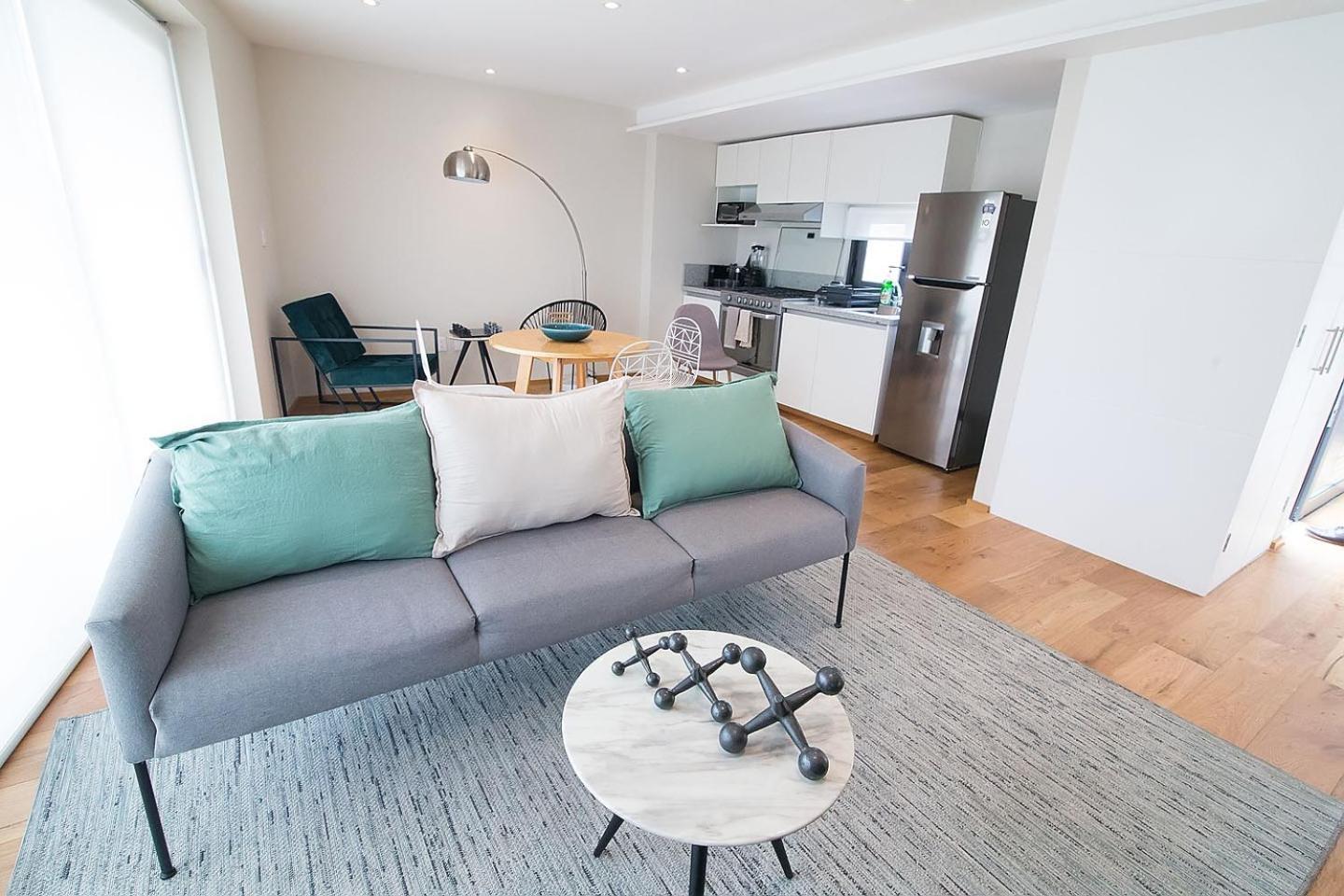 Apartamentos La Condesa Kota Meksiko Bagian luar foto