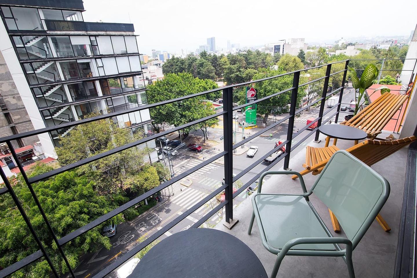 Apartamentos La Condesa Kota Meksiko Bagian luar foto