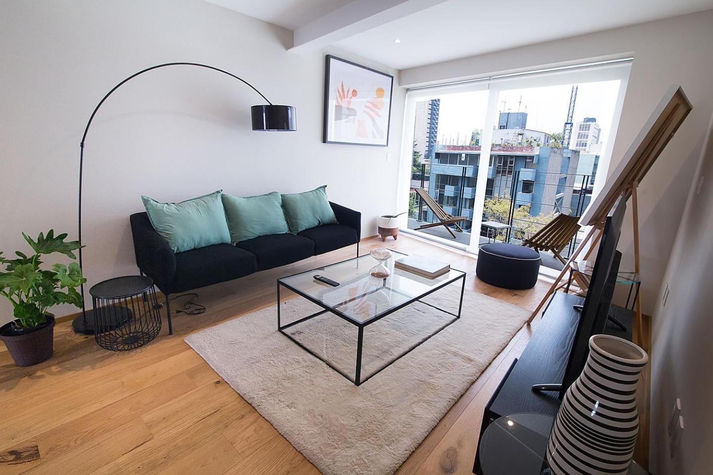 Apartamentos La Condesa Kota Meksiko Bagian luar foto