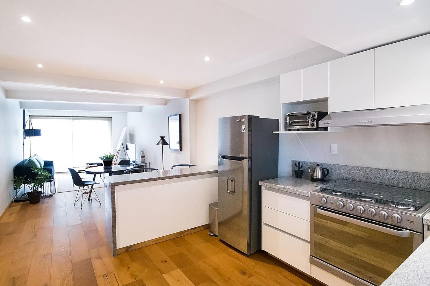 Apartamentos La Condesa Kota Meksiko Bagian luar foto